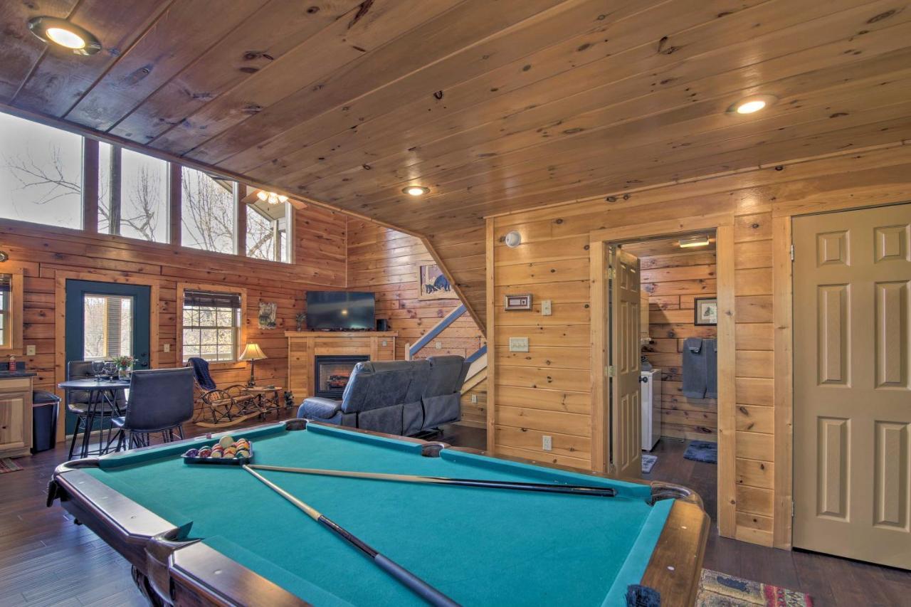 Gatlinburg Cabin With Pool Table And Hot Tub! Εξωτερικό φωτογραφία