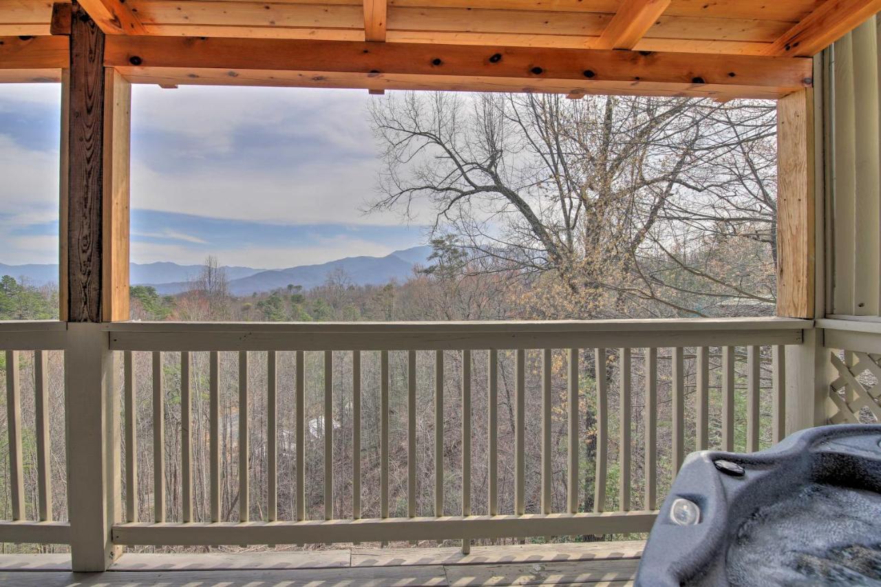 Gatlinburg Cabin With Pool Table And Hot Tub! Εξωτερικό φωτογραφία