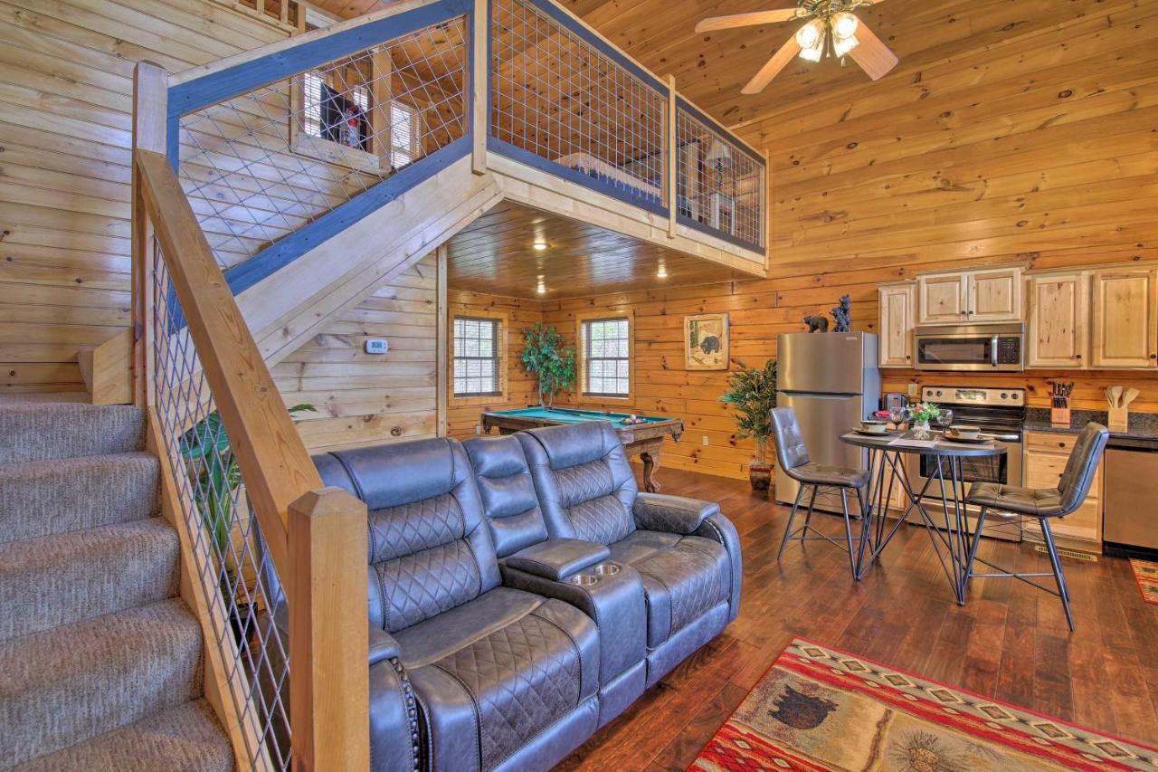 Gatlinburg Cabin With Pool Table And Hot Tub! Εξωτερικό φωτογραφία