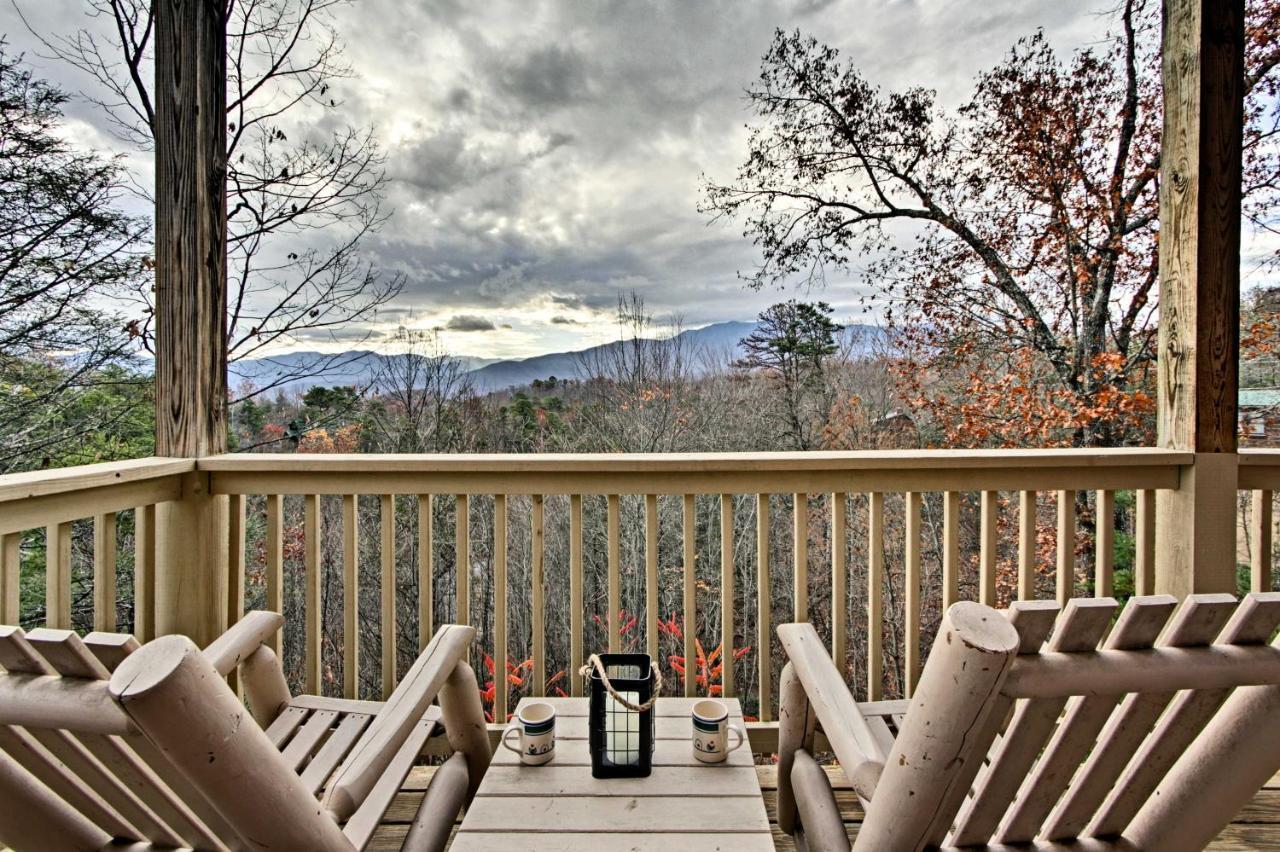 Gatlinburg Cabin With Pool Table And Hot Tub! Εξωτερικό φωτογραφία